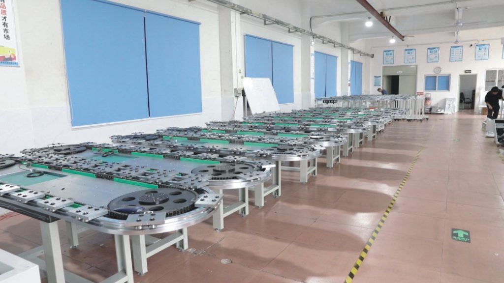 环形导轨源头生产厂家-广东三优智能装备有限公司介绍-环形导轨装配车间